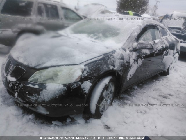 1G2ZH17N384234021 - 2008 PONTIAC G6 GT BLACK photo 2