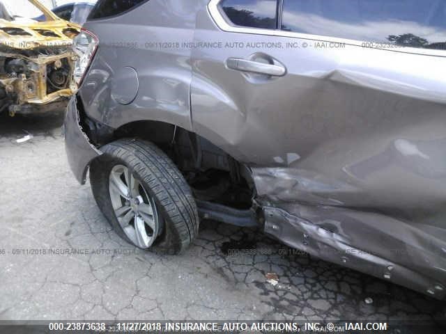 2GNFLEEK8C6320761 - 2012 CHEVROLET EQUINOX LT BROWN photo 6