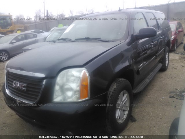 1GKS2KE77DR291820 - 2013 GMC YUKON XL K1500 SLT BLACK photo 6