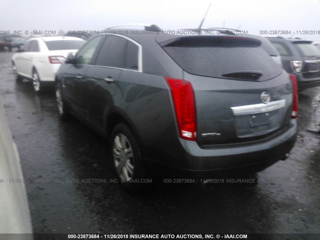 3GYFNDEY8BS572506 - 2011 CADILLAC SRX LUXURY COLLECTION GRAY photo 3