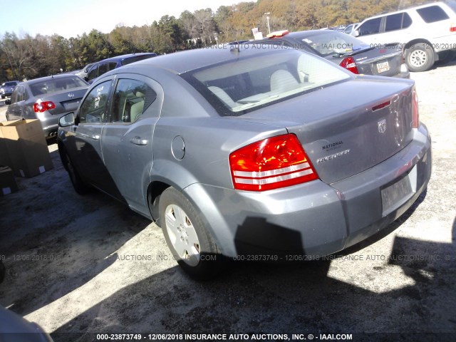 1B3LC46RX8N257538 - 2008 DODGE AVENGER SE GRAY photo 3