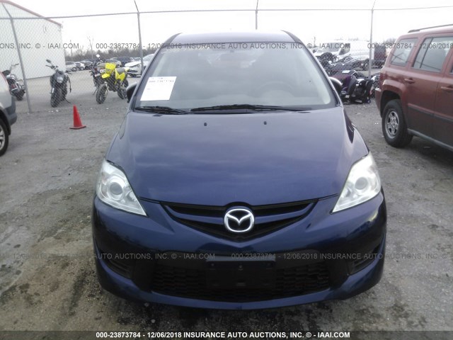 JM1CR293980301793 - 2008 MAZDA 5 Dark Blue photo 6