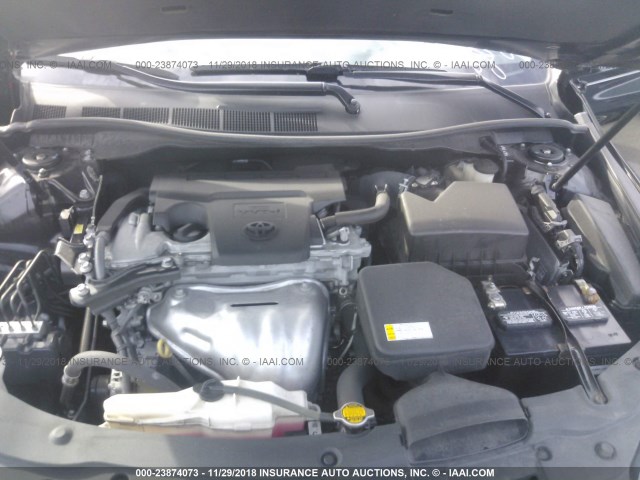 4T1BF1FK8FU100432 - 2015 TOYOTA CAMRY LE/XLE/SE/XSE BLACK photo 10