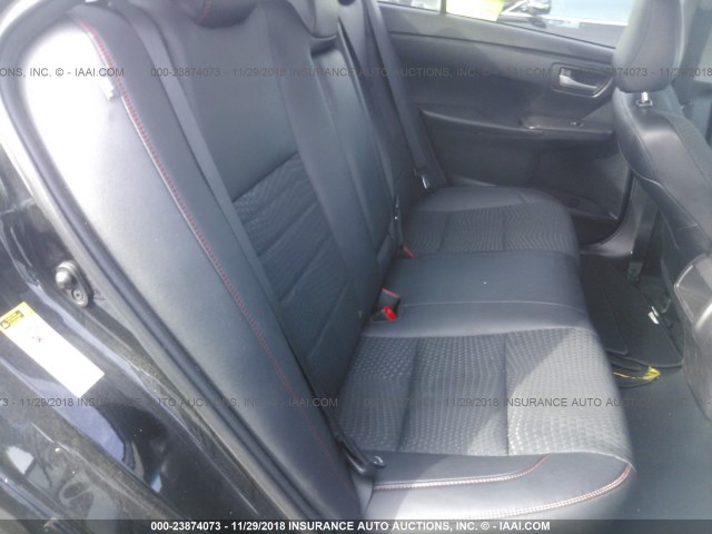 4T1BF1FK8FU100432 - 2015 TOYOTA CAMRY LE/XLE/SE/XSE BLACK photo 8