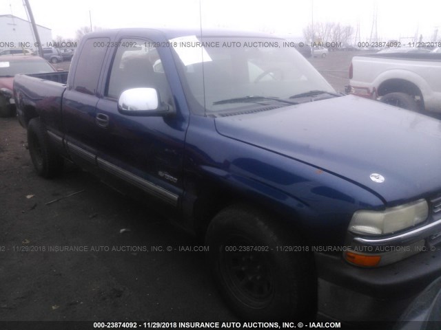 2GCEC19V7Y1319199 - 2000 CHEVROLET SILVERADO C1500 BLUE photo 1