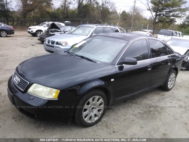 WAUEH64B31N157780 - 2001 AUDI A6 2.8 QUATTRO BLACK photo 2