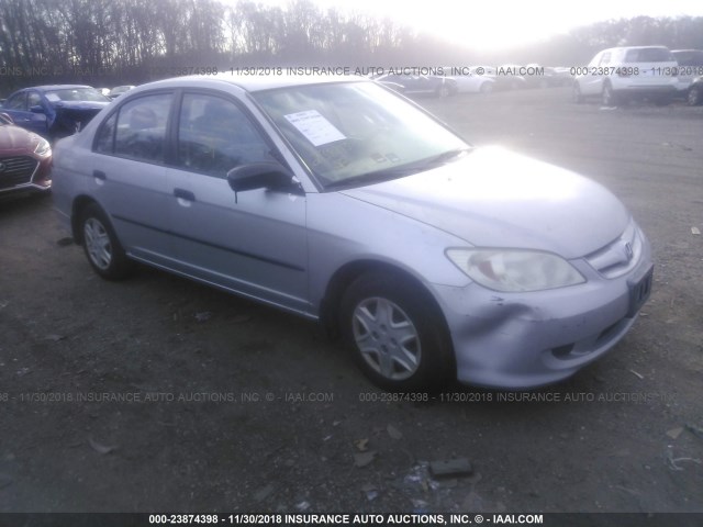 2HGES16304H547893 - 2004 HONDA CIVIC DX VP Gümüş foto 1