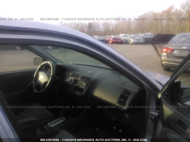 2HGES16304H547893 - 2004 HONDA CIVIC DX VP Gümüş foto 5