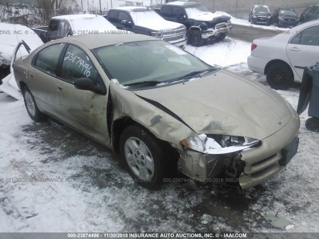 2B3HD46R04H679114 - 2004 DODGE INTREPID SE TAN photo 1