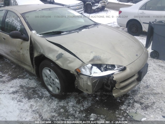 2B3HD46R04H679114 - 2004 DODGE INTREPID SE TAN photo 6