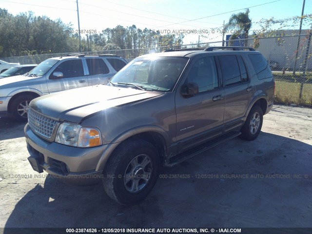 1FMDU65W62UC63302 - 2002 FORD EXPLORER LIMITED Champagne photo 2