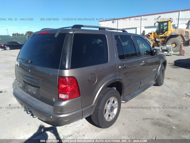 1FMDU65W62UC63302 - 2002 FORD EXPLORER LIMITED Champagne photo 4