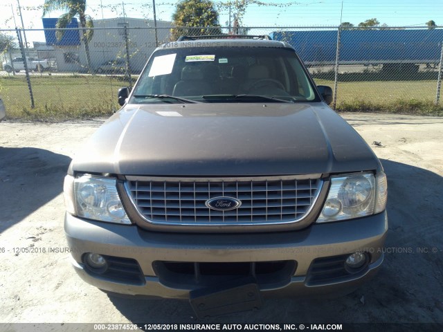 1FMDU65W62UC63302 - 2002 FORD EXPLORER LIMITED Champagne photo 6