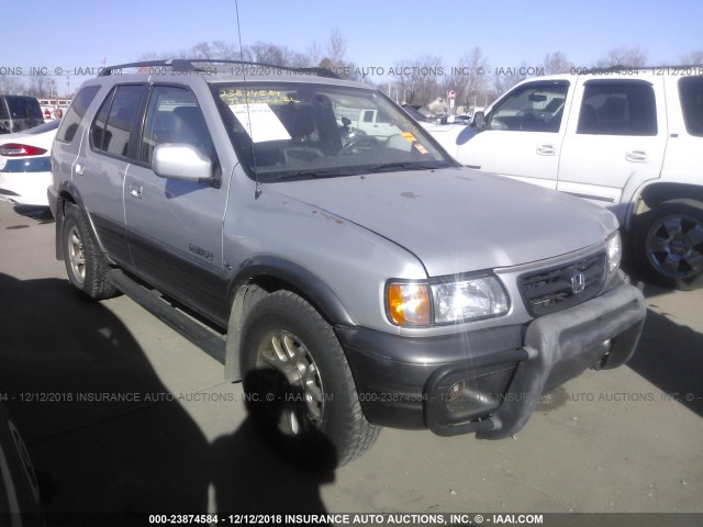 4S6DM58W514410317 - 2001 HONDA PASSPORT EX/LX SILVER photo 1