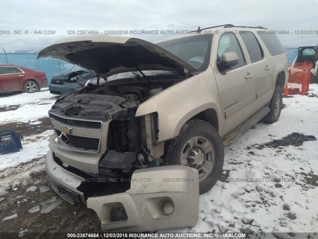 1GNWKLEG8BR267405 - 2011 CHEVROLET SUBURBAN K2500 LS GOLD photo 2