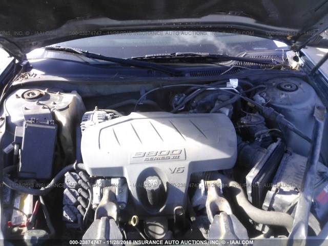 2G2WP582261237826 - 2006 PONTIAC GRAND PRIX ლურჯი ფოტო 10