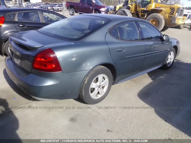 2G2WP582261237826 - 2006 PONTIAC GRAND PRIX ლურჯი ფოტო 4