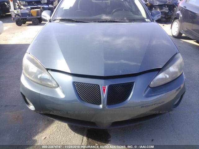 2G2WP582261237826 - 2006 PONTIAC GRAND PRIX ლურჯი ფოტო 6