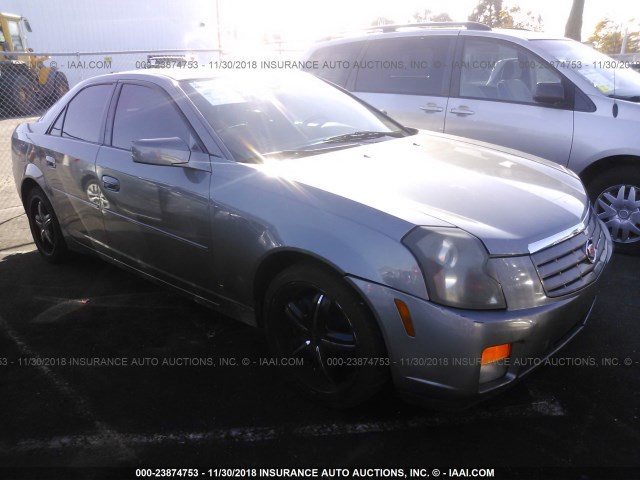 1G6DP577060119885 - 2006 CADILLAC CTS HI FEATURE V6 GRAY photo 1