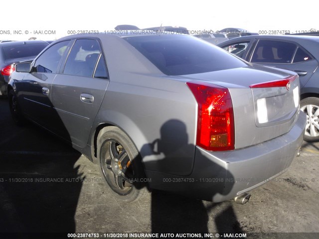 1G6DP577060119885 - 2006 CADILLAC CTS HI FEATURE V6 GRAY photo 3