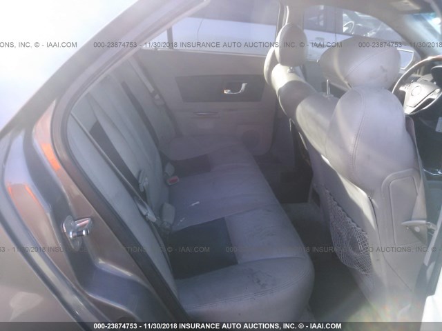 1G6DP577060119885 - 2006 CADILLAC CTS HI FEATURE V6 GRAY photo 8