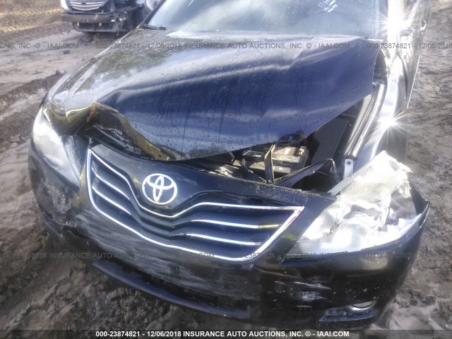 4T4BF3EK8BR119950 - 2011 TOYOTA CAMRY SE/LE/XLE 黑色 照片 6