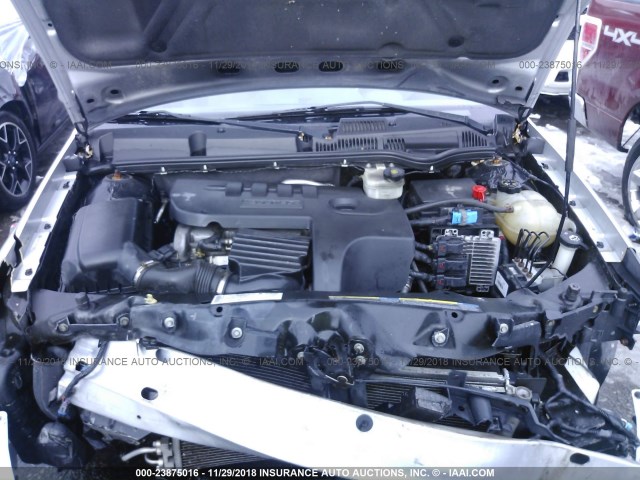 1G8AJ55F47Z150785 - 2007 SATURN ION LEVEL 2 SILVER photo 10