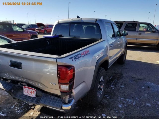 3TMCZ5AN0JM132698 - 2018 TOYOTA TACOMA DBL CAB/SR/TRDSPT/OR/PRO SILVER photo 16