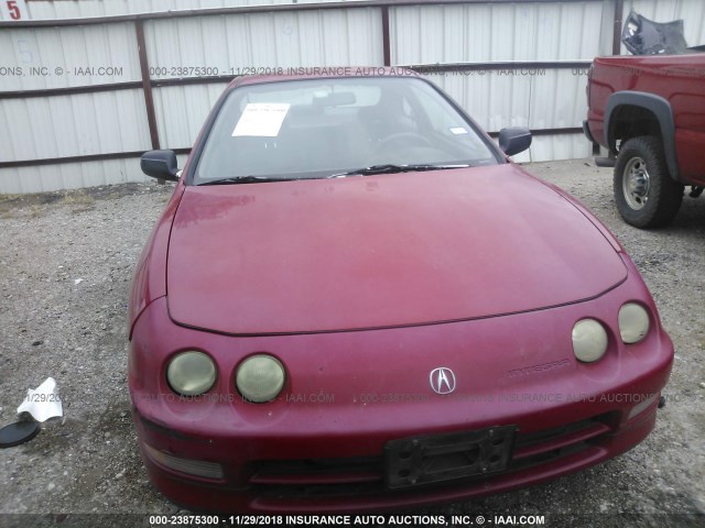 JH4DC4442VS004509 - 1997 ACURA INTEGRA RS RED photo 6