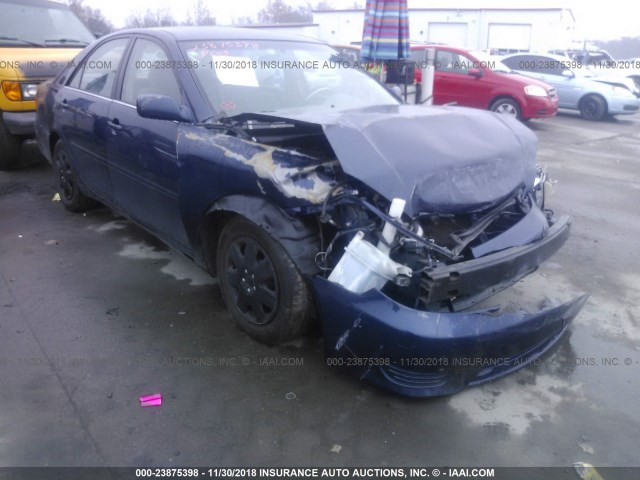 4T1BE32K05U001316 - 2005 TOYOTA CAMRY LE/XLE/SE BLUE photo 1