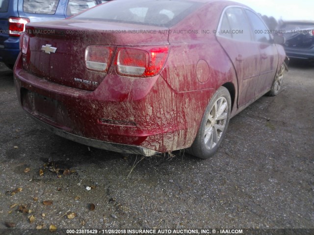 1G11E5SL5EF231239 - 2014 CHEVROLET MALIBU 2LT RED photo 4