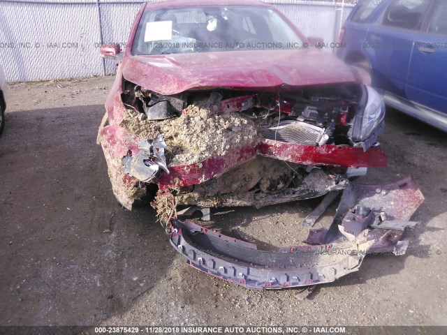 1G11E5SL5EF231239 - 2014 CHEVROLET MALIBU 2LT RED photo 6