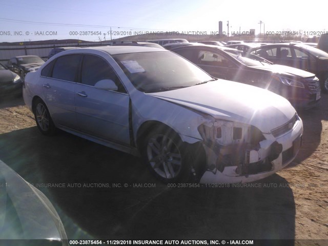 2G1WC5EM4A1263567 - 2010 CHEVROLET IMPALA LTZ WHITE photo 1