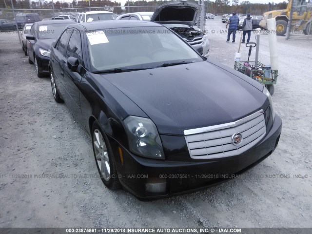 1G6DP577960147040 - 2006 CADILLAC CTS HI FEATURE V6 BLACK photo 1