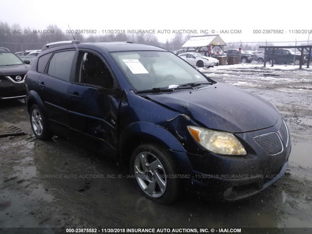 5Y2SL638X5Z414555 - 2005 PONTIAC VIBE BLUE photo 1