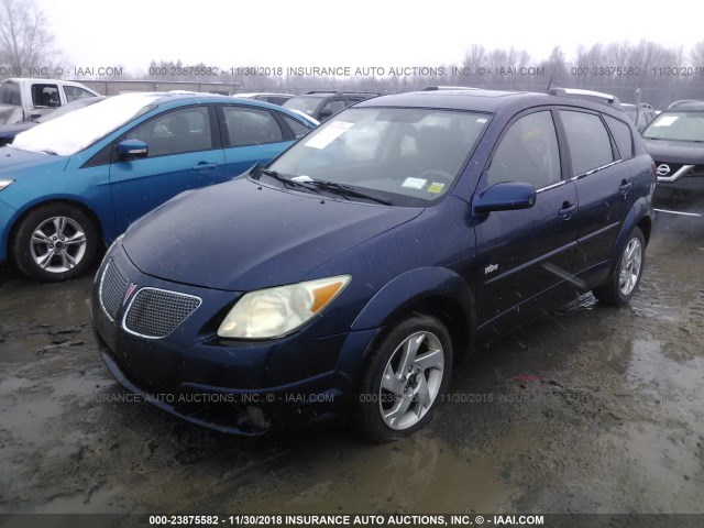 5Y2SL638X5Z414555 - 2005 PONTIAC VIBE BLUE photo 2