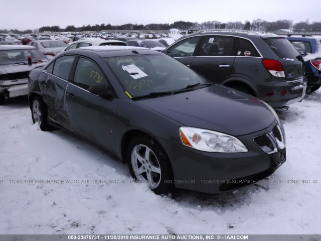 1G2ZH57N394158082 - 2009 PONTIAC G6 GT GRAY photo 1