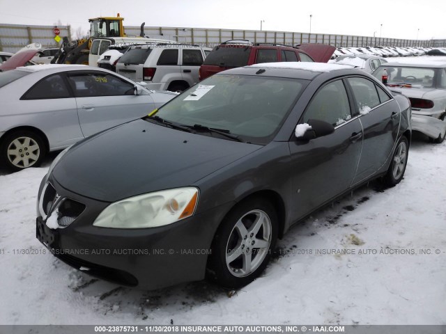 1G2ZH57N394158082 - 2009 PONTIAC G6 GT GRAY photo 2