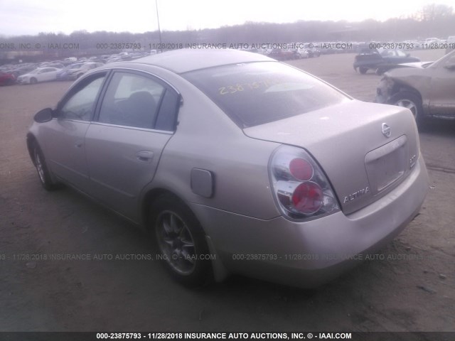 1N4AL11D16N375030 - 2006 NISSAN ALTIMA S/SL TAN photo 3