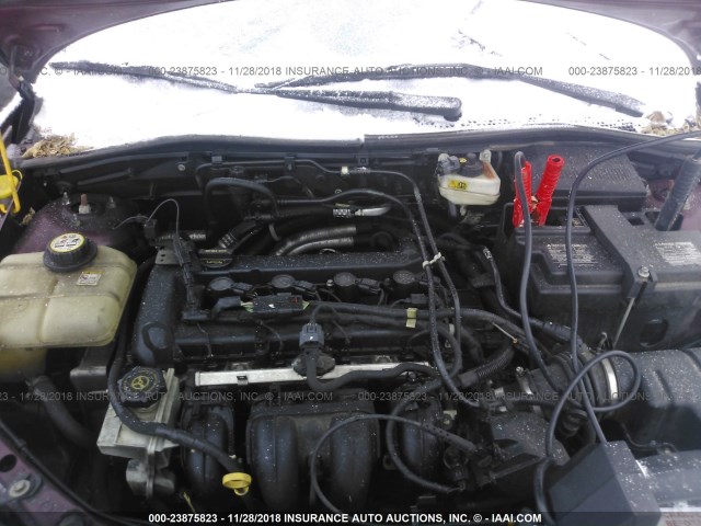 1FAFP34N37W276229 - 2007 FORD FOCUS ZX4/S/SE/SES 勃艮第红 照片 10