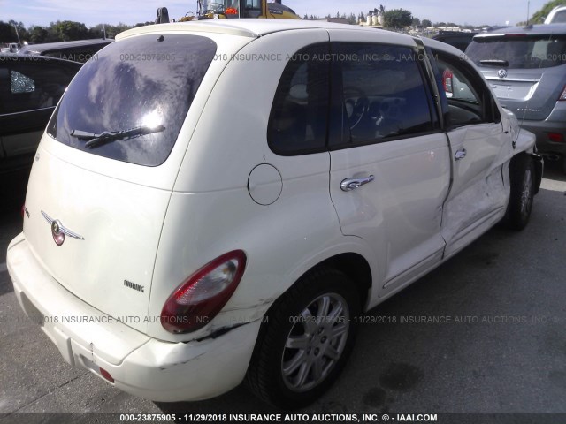 3A8FY58B88T168577 - 2008 CHRYSLER PT CRUISER TOURING WHITE photo 4