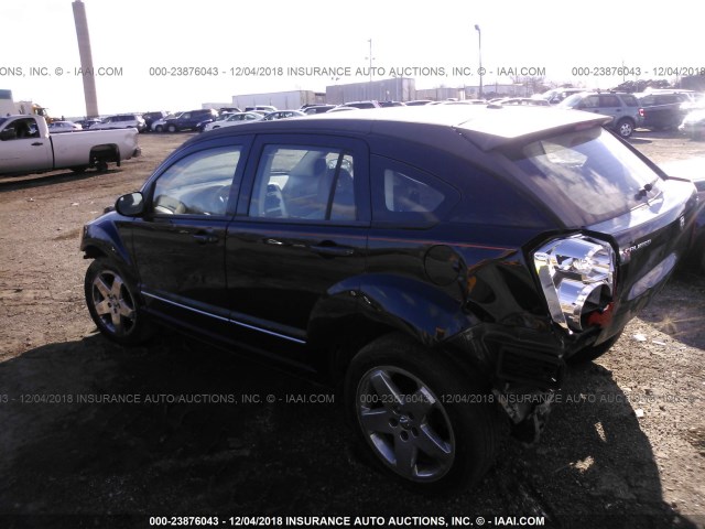 1B3HB78KX8D578673 - 2008 DODGE CALIBER R/T BLACK photo 3