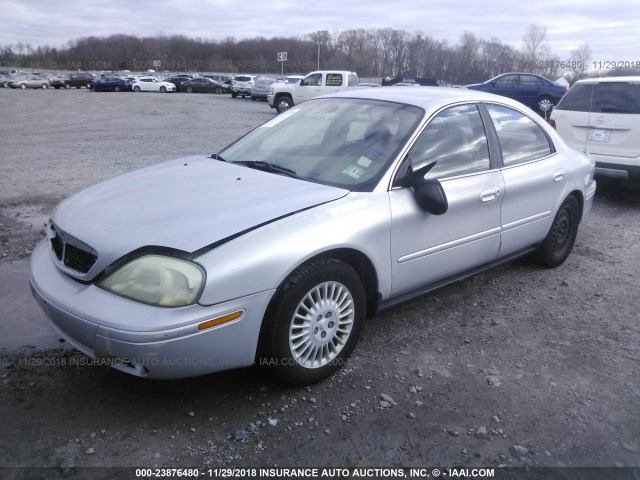 1MEFM50U84G611694 - 2004 MERCURY SABLE GS SILVER photo 2