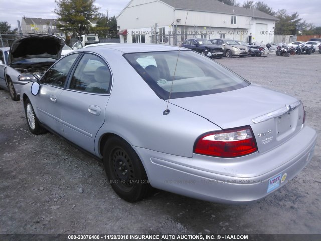 1MEFM50U84G611694 - 2004 MERCURY SABLE GS SILVER photo 3