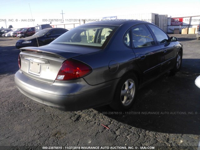 1FAFP55U73G196793 - 2003 FORD TAURUS SES GRAY photo 4