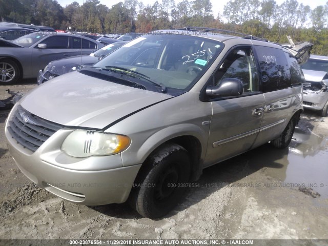 2A4GP54L06R702551 - 2006 CHRYSLER TOWN & COUNTRY TOURING GOLD photo 2