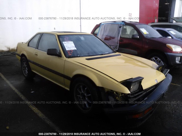 JHMBA4133KC013489 - 1989 HONDA PRELUDE 2.0SI/2.0S YELLOW photo 1