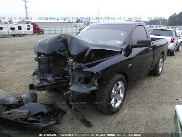 3C6JD6AT9CG188559 - 2012 DODGE RAM 1500 ST BLACK photo 2