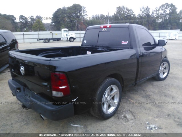 3C6JD6AT9CG188559 - 2012 DODGE RAM 1500 ST BLACK photo 4