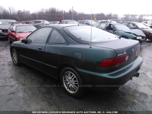 JH4DC43581S002347 - 2001 ACURA INTEGRA LS GREEN photo 3